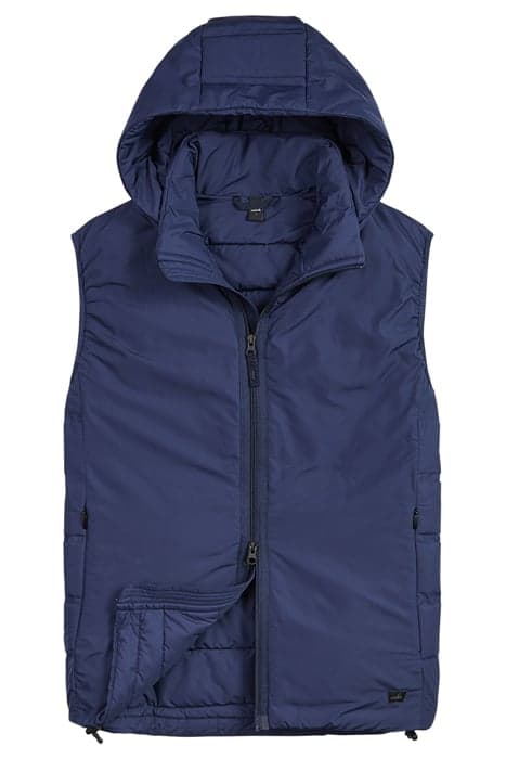 HEDLEY | PADDED COMMUTER VEST SAPPHIRE BLUE by WAHTS