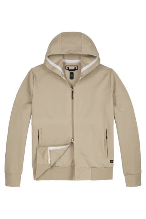 SHELTON | TECH JERSEY HOODIE NEUTRAL SAND by WAHTS