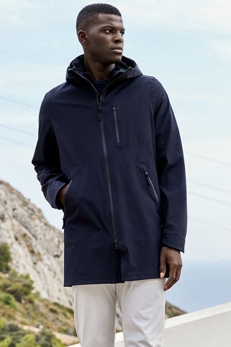 LARSON | TECH PARKA NAVY BLUE by WAHTS