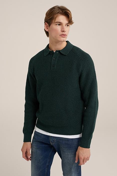 PULLOVER DARK GREEN by WE Fashion