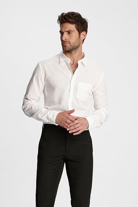 SLIM FIT W SLEEVE TAB WHITE by John Varvatos