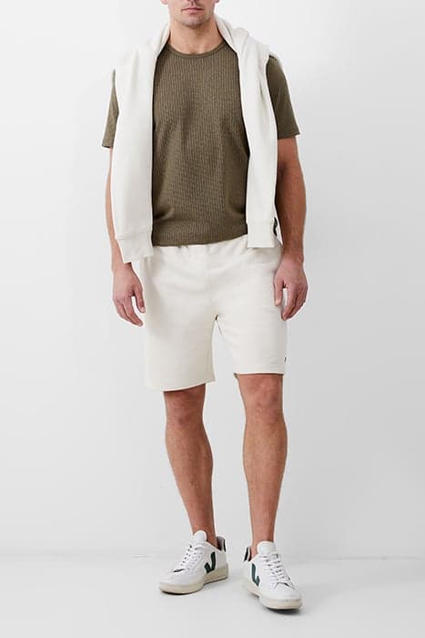 SWEAT SHORTS WHITE by French Connection