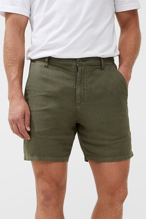 SOFT TAILORED SHORTS GREEN by French Connection