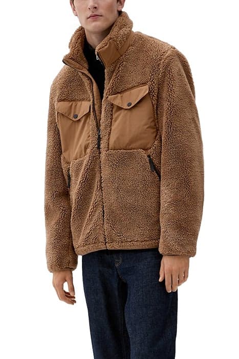 S.OLIVER JACKETS OUTDOOR BROWN by s. Oliver