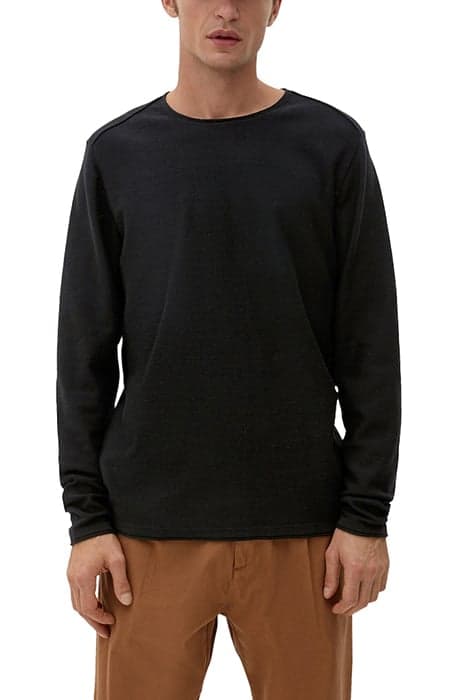 S.OLIVER PULLOVER GREY/BLACK by s. Oliver