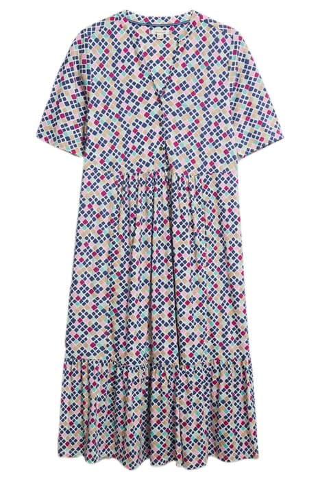 NAYA JERSEY DRESS IVORY MULTI by White Stuff