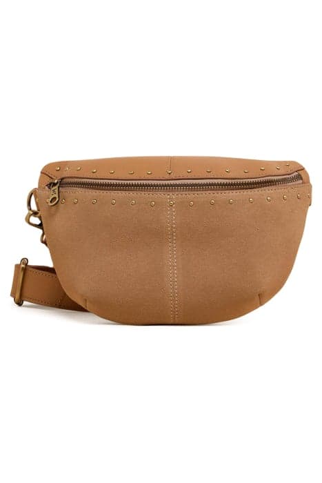 SEBBY MINI LEATHER SLING BAG LIGHT TAN by White Stuff