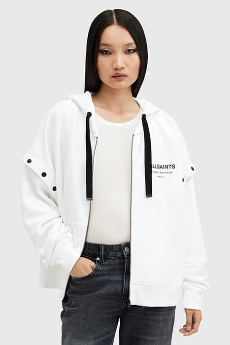 OMNIUM AMPHIA HOODY WHITE by AllSaints