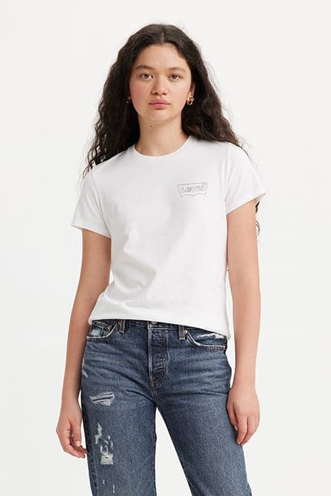 THE PERFECT TEE SHIMMER BW OUTLINE BRIGH by Levi's