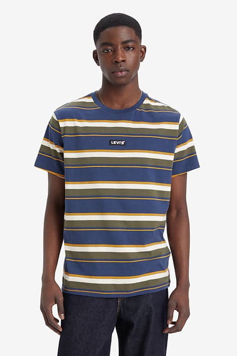 SS RELAXED BABY TAB T TRISTAN STRIPE SPE by Levi's