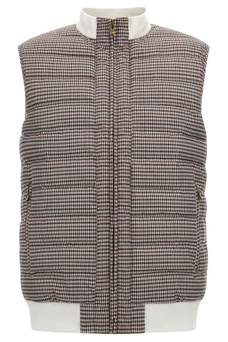 PADDED VEST BEIGE/BROWN/BLACK SH by Marciano by Guess