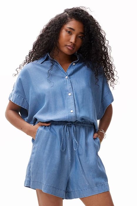 PLAYSUIT BLUE by Catwalk Junkie