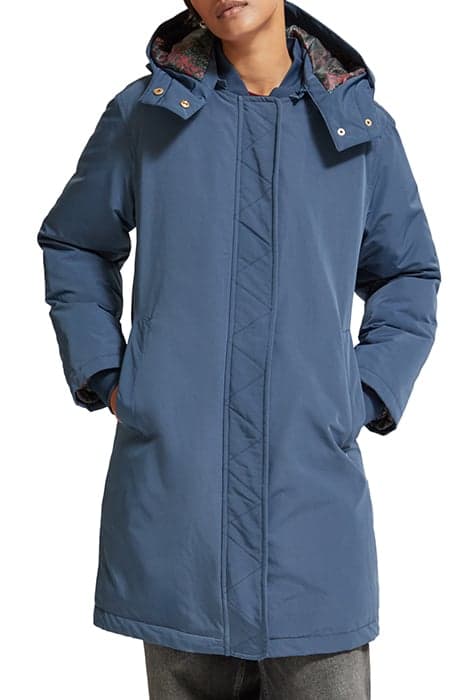 WATER REPELLENT MID LENGTH PARKA WITH REPREVE® FILLING DUSTY by Scotch & Soda