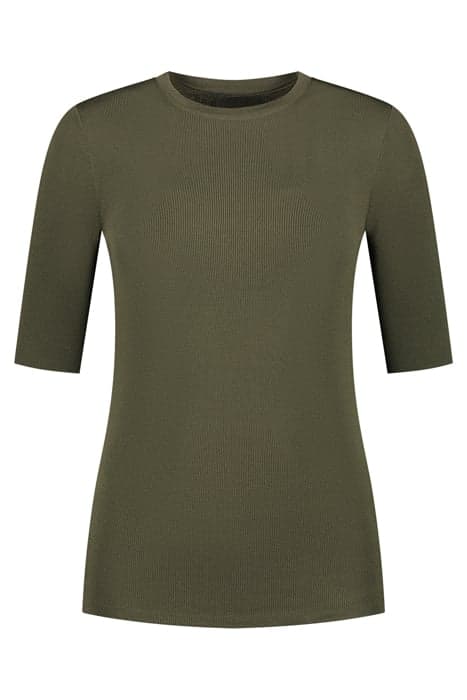 JOLIE TOP COMBAT GREEN by NIKKIE