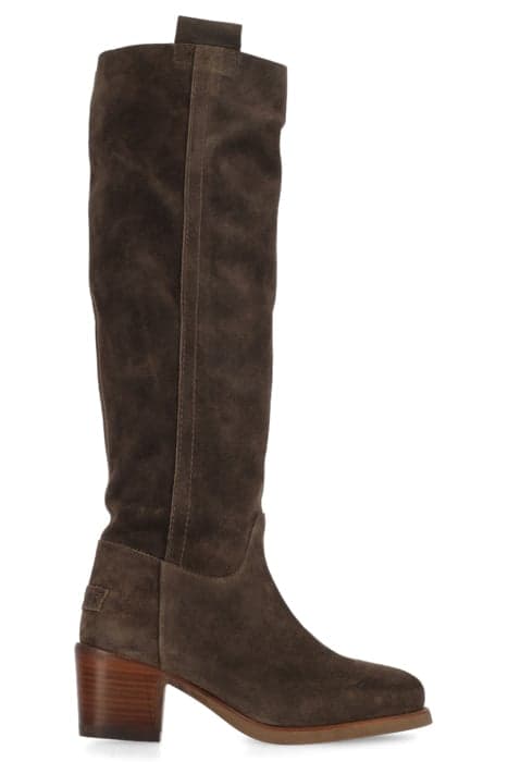 SHS0675 BOOT SUEDE DARK BROWN by Shabbies Amsterdam