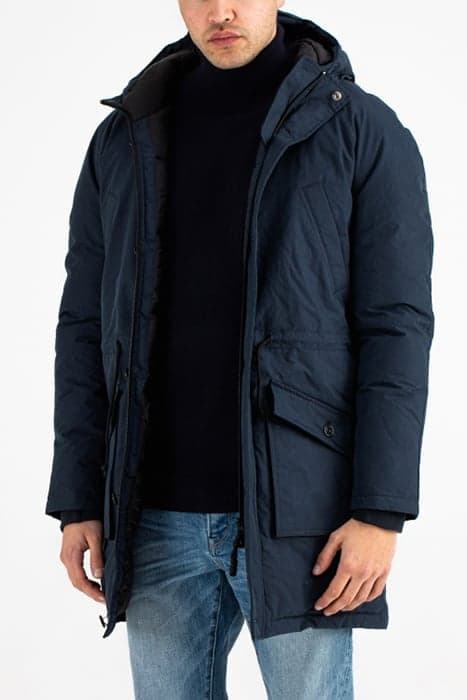 NELSON PARKA ALASKA BLUE by Butcher of Blue