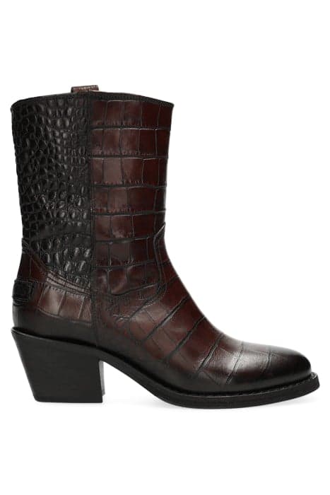 JUUL ANKLE BOOT DARK BROWN by Shabbies Amsterdam