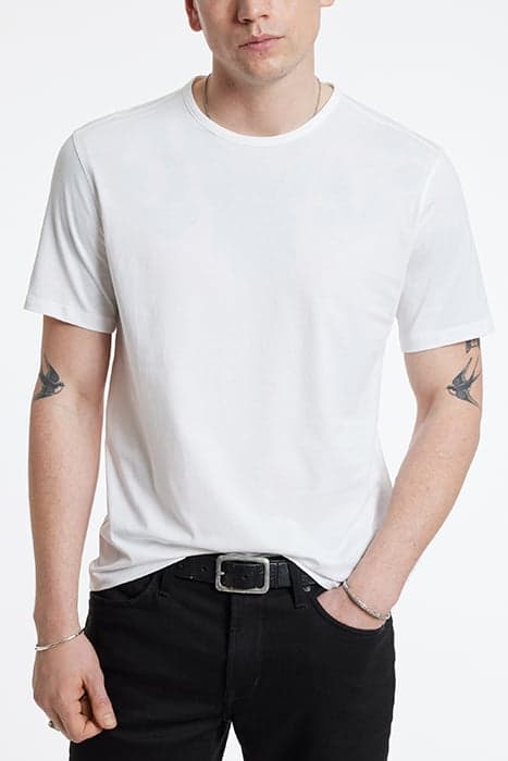 SABINE REGULAR FIT SS CREW WHITE by John Varvatos