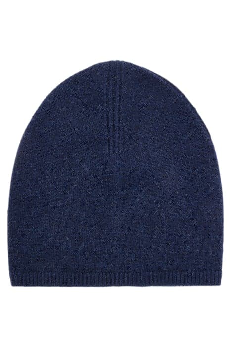 MARCO BRUSHED WOOL BEANIE NAVY by John Varvatos