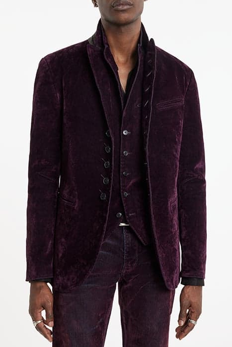 SLIM FIT CONVERTIBLE PEAK OXBLOOD by John Varvatos