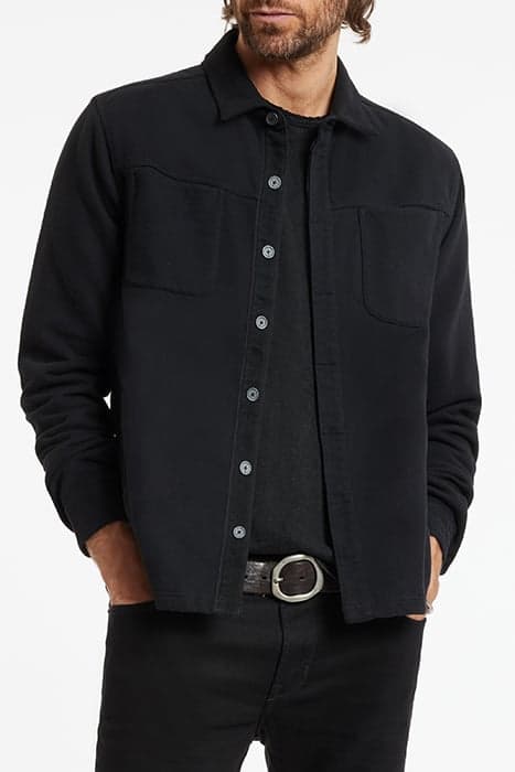 BUSHWICK LS DIAGONAL BLACK by John Varvatos