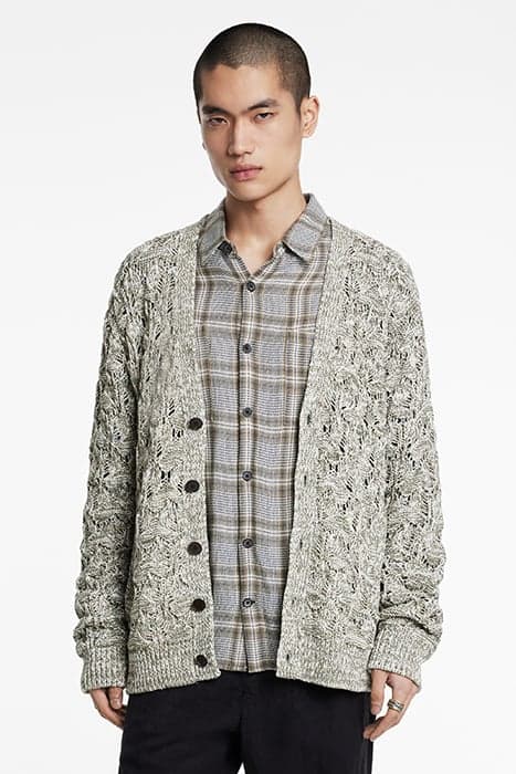 MOTHE REGULAR FIT CARDIGAN DEEP OLIVE by John Varvatos