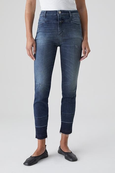 STYLE NAME SKINNY PUSHER JEANS DARK BLUE by Closed