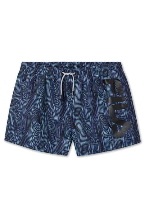 MICHI AOP BEACH SHORTS BISCAY GREEN ALLOVER by FILA