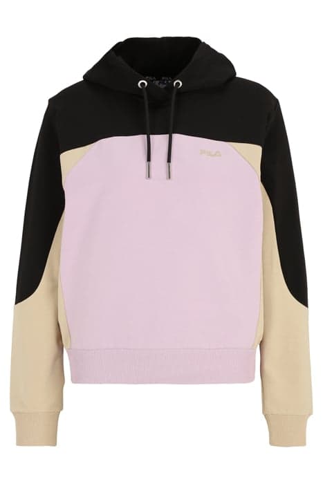 BISIGNANO HOODY FAIR ORCHID-BLACK-FIELDS OF RYE by FILA