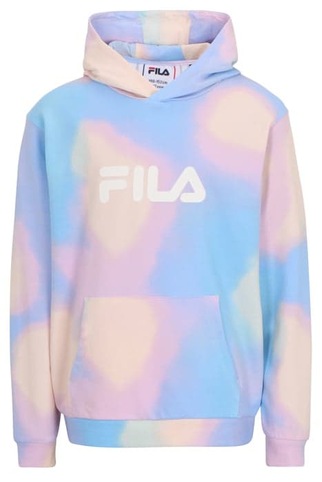 SCHLIER CLASSIC LOGO HOODY MULTI COLOR BATIC AOP by FILA