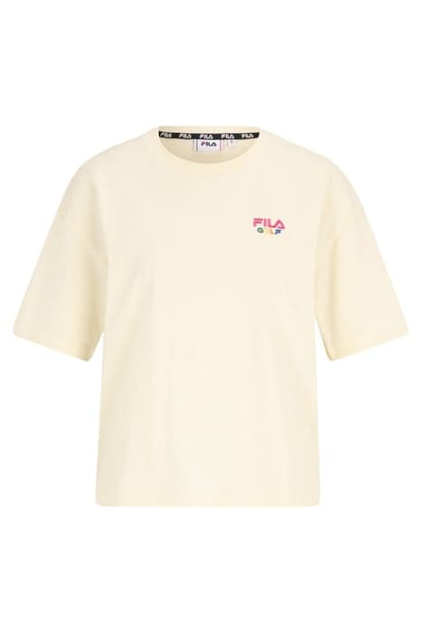 BELL CROPPED GRAPHIC TEE ANTIQUE WHITE by FILA