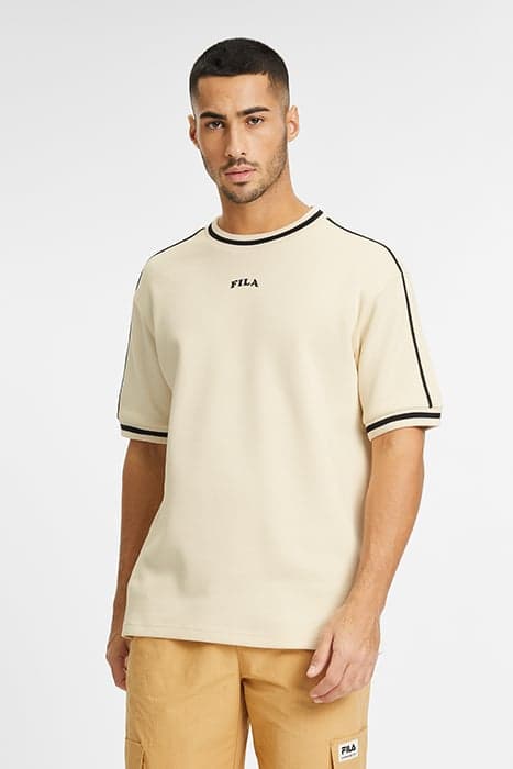 TANGGU DROPPED SHOULDER TEE WHITECAP GRAY by FILA