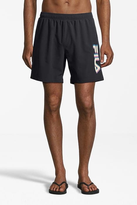 SENEGAL GRAPHIC BEACH SHORTS BLACK by FILA