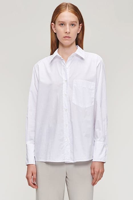 ORG COTTON BOYS SHIRT WHITE by Zenggi