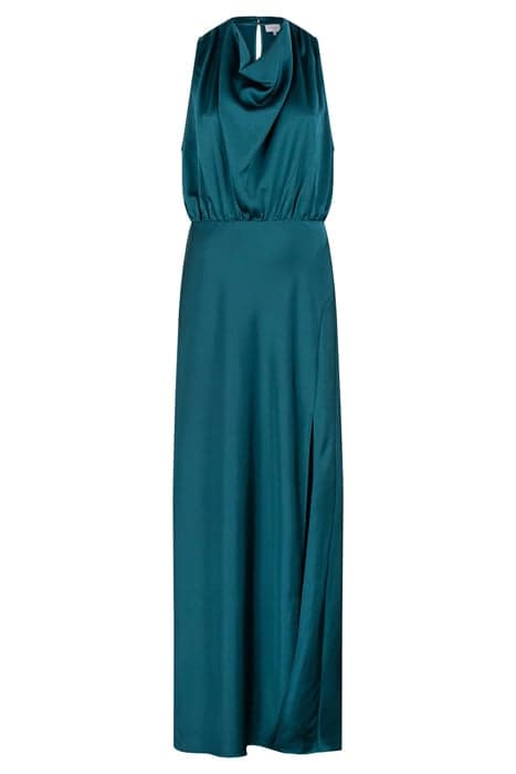 DELVAUX HALTER MAXI DRESS TEAL by Dante6