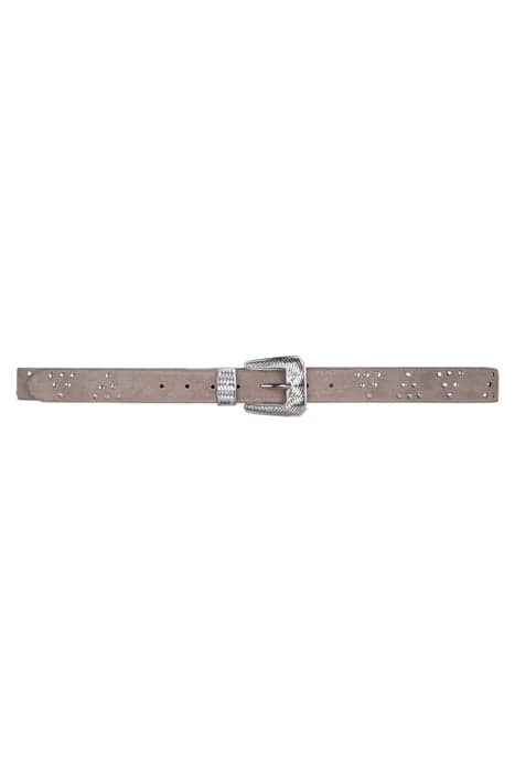 BRUNELLE LEATHER BELT PURE TAUPE by Dante6