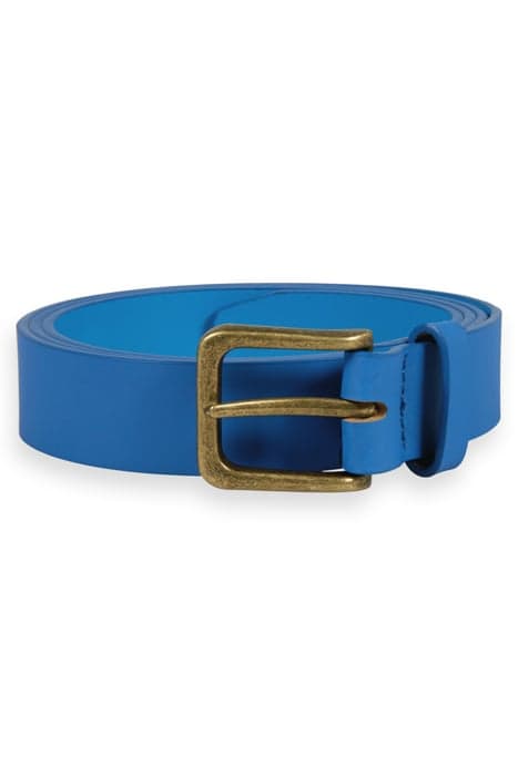 RECYCLED LEATHER BELT RIVIERA BLUE by Scotch & Soda