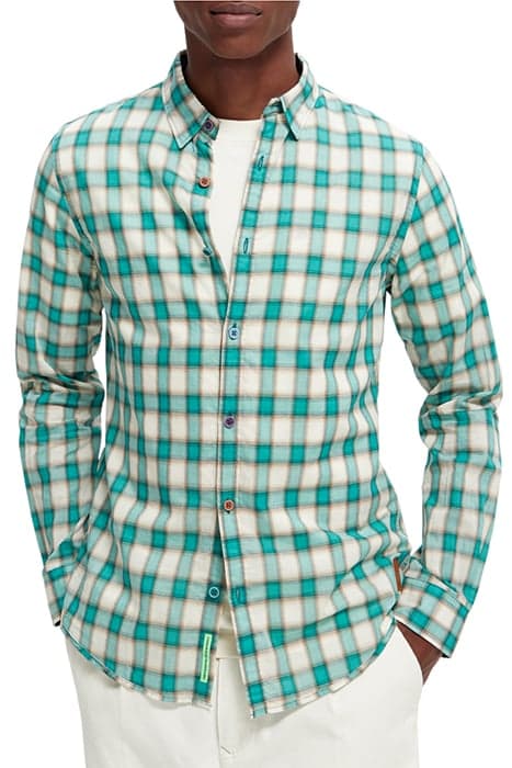 SLIM-FIT CHECKED SHIRT COMBO A by Scotch & Soda