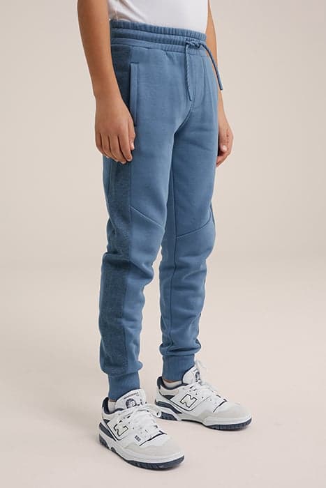 JOGGING PANTS LIGHT BLUE by WE Fashion