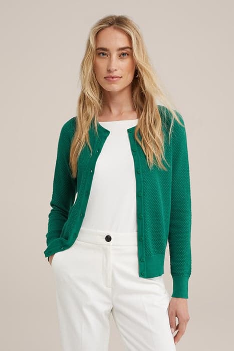 CARDIGAN SEA ​​GREEN by WE Fashion