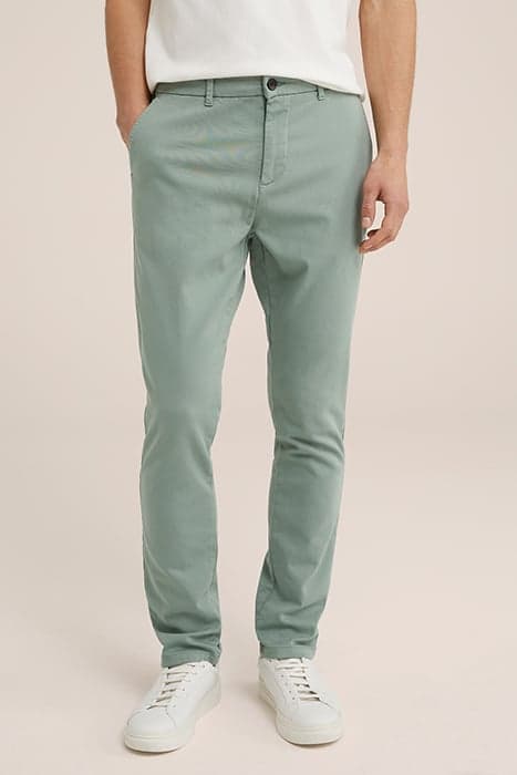 CHINO LIGHT GREEN by WE Fashion