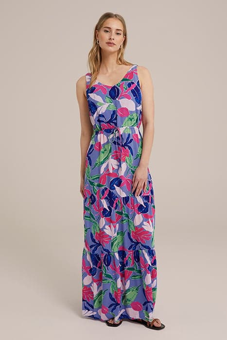 DRESS MAXI LENGTH MULTI-COLOURED by WE Fashion