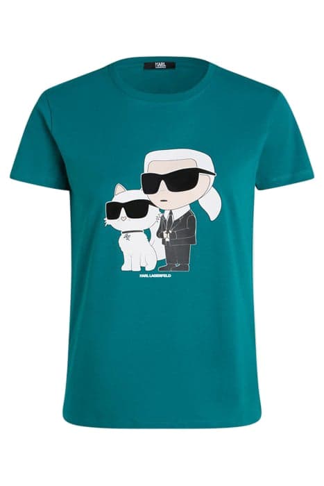 IKONIK 2.0 T-SHIRT EVERGLADE by KARL LAGERFELD