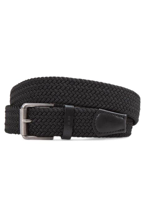 BLACK TEXTILE WOVEN BELT by IKKS