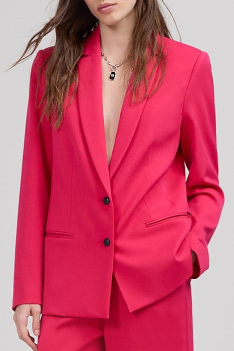 FUCHSIA LOOSE SUIT JACKET by IKKS