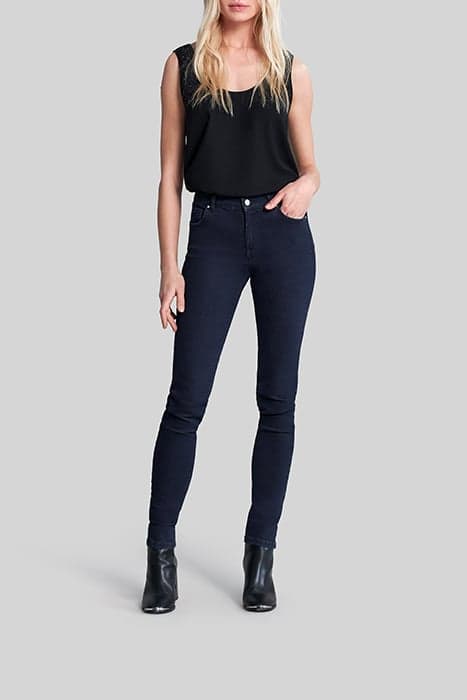 BLUE BLACK WATERLESS SLIM JEANS by IKKS