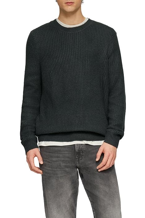 S.OLIVER-QS PULLOVER BLUE-MARINE by s. Oliver