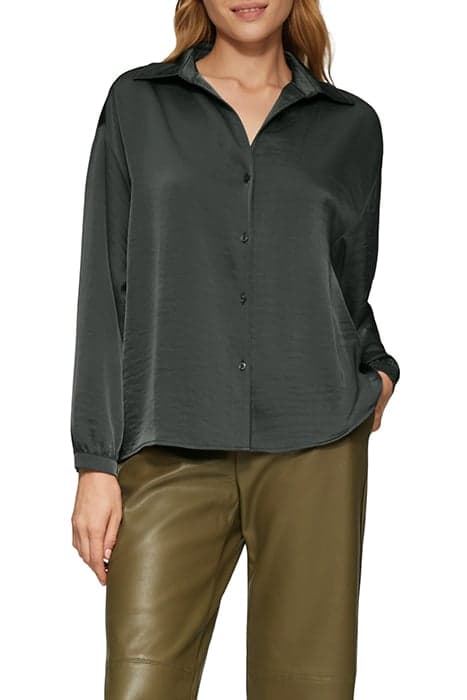 S.OLIVER BLOUSES GREY/BLACK by s. Oliver