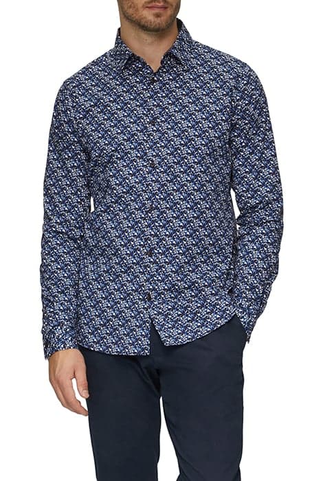 S.OLIVER SHIRTS BLUE-MARINE by s. Oliver