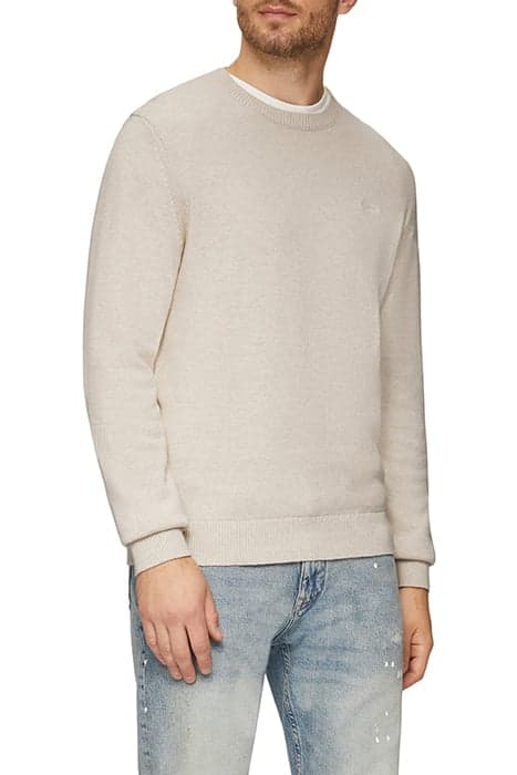 S.OLIVER PULLOVER WHITE-SAND by s. Oliver